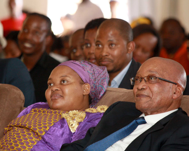 President Jacob Zuma accompanied by First Lady Nompumelelo 'MaNtuli' Zuma in 2014. (Photo: GCIS)