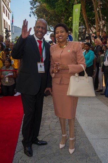 Former ANC Treasurer Matthew Phosa and wife arrives in Parliament ahead of the State Of The Nation Address by President Zuma in Cape Town, 11 February 2016. Picture: Ntswe Mokoena/GCIS