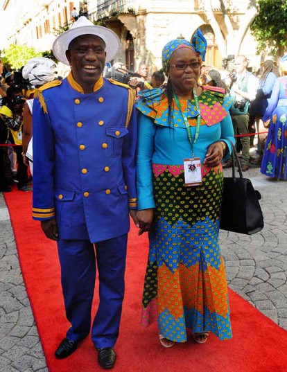 Guests and dignitaries arrive on the red carpet in Plein Street for the State of the Nation Address by President Jacob Zuma in Parliament, Cape Town, 11 February 2016. Picture: Kopano Tlape/GCIS
