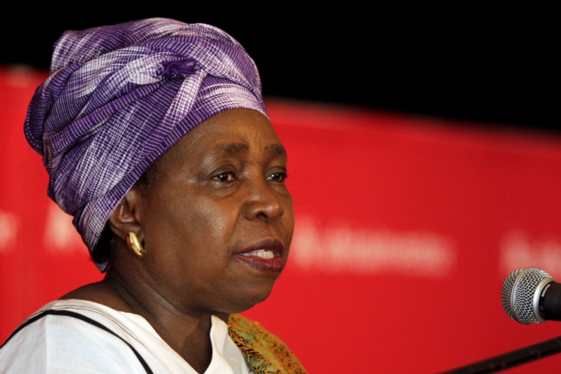 African Union Commission Chairperson Dr Nkosazana Dlamini-Zuma. Photo: Gallo Images / Foto24 / Danielle Karallis