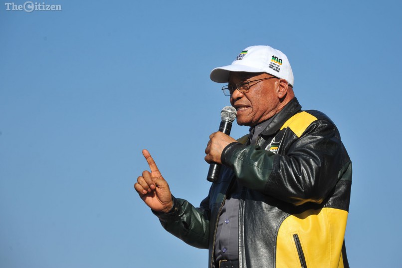 President Jacob Zuma. Picture: Michel Bega