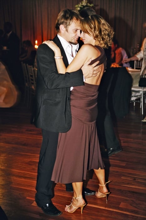 Steve Hofmeyr on the dancefloor with his ex- wife Natasha. Gallo Images