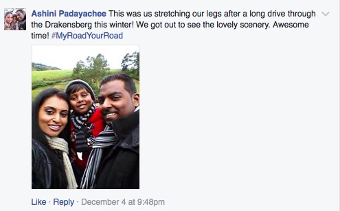 A screenshot from the Road Accident Fund Facebook page.