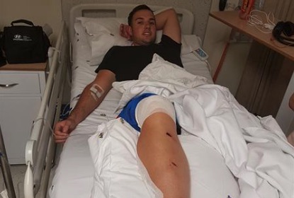Gordon Smit was admitted to the Netcare Union Hospital and discharged on February 14. Picture: Benoni City Times