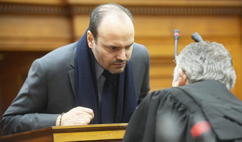 Guatemalan murder accused Diego Novella on day four of his trial. He is accused of murdering his American girlfriend Gabriela Kabrins Alban in 2015. PHOTO: COURTNEY AFRICA/ANA