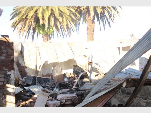 WAD Auction house was also a victim of looting last night. Photo: Sonwabile Antonie