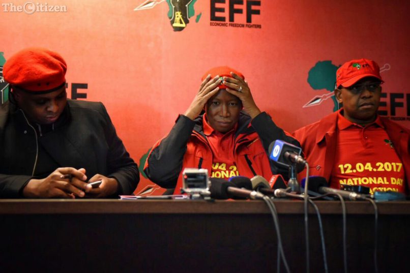 South Africa's EFF party files criminal complaint against finance minister