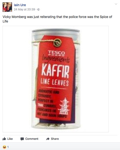 Picture: Facebook screenshot