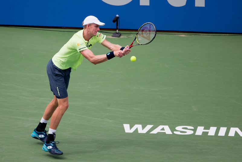 Zverev upsets Nishikori, to face Anderson in Washington final