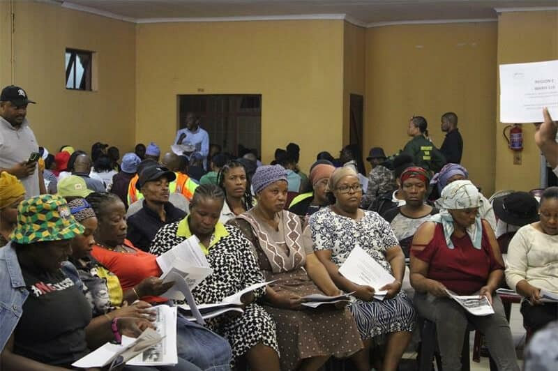 Alex residents demand housing and jobs at community-based planning session | Alex News