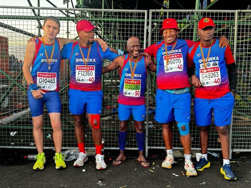 #Comrades2024: Qhubeka sees success in first up-run | Boksburg Advertiser