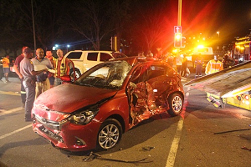 BREAKING NEWS: Five people injured in accident at intersection at R40 ...