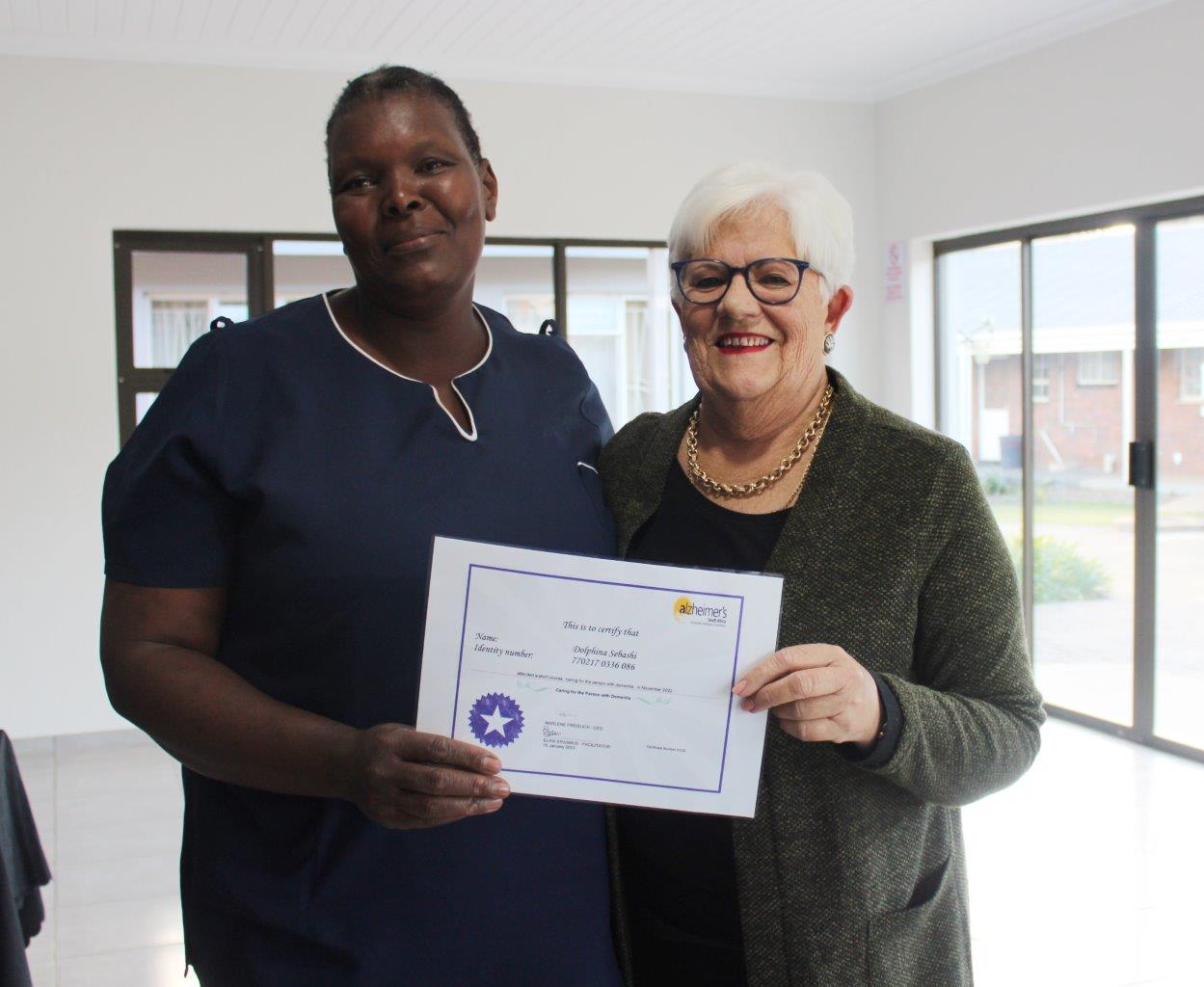 Caregivers in Lydenburg complete Alzheimer's course | Lowvelder