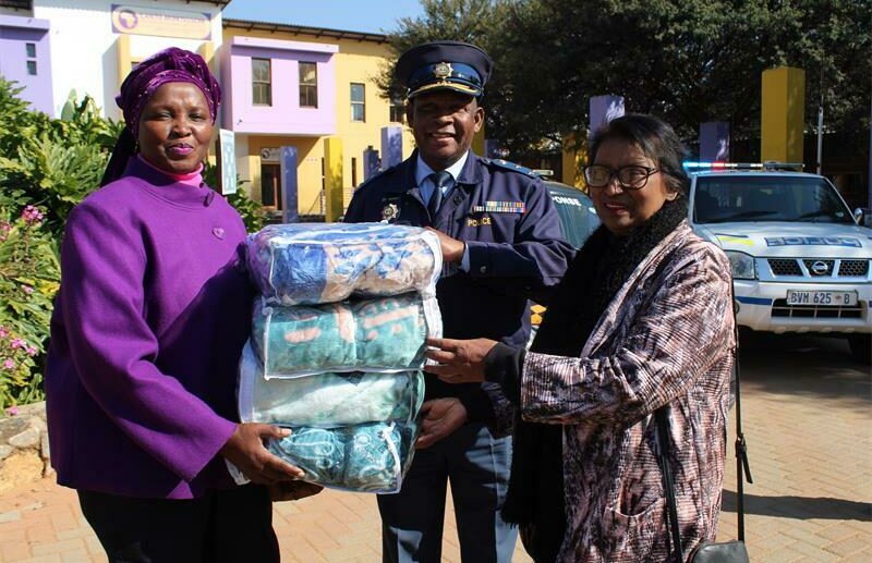 Midrand Police Take Time Off Busy Schedule To Donate Blankets Around   IMG 0606 55490 E1719234471810 