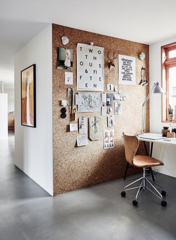 How To Create A Cork Board Wall Network News   Home Story 