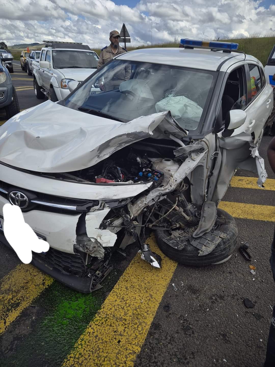 Traffic officers injured in collision | Northern Natal News