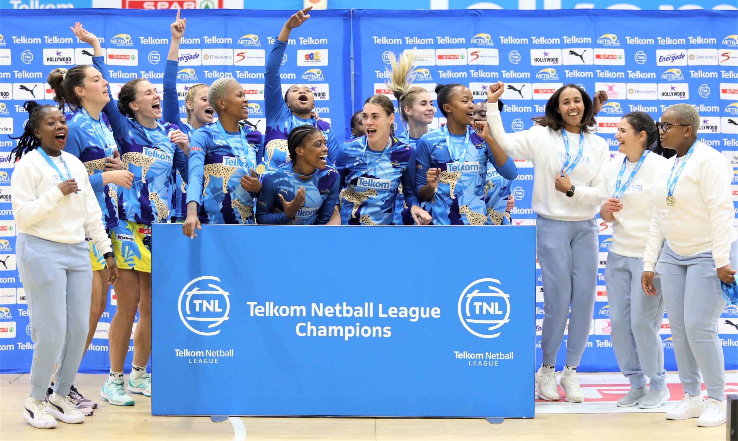 Gauteng Jaguars crowned champions again in the Telkom Netball League ...