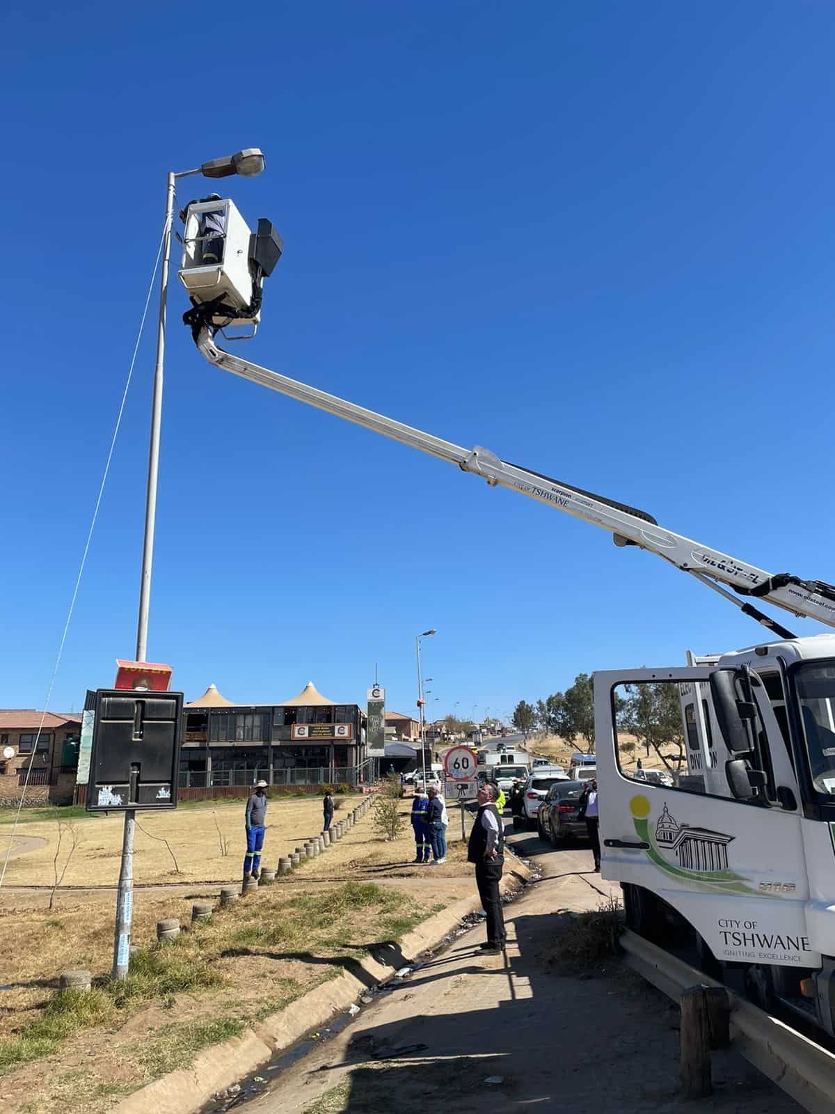 Street lamp repair brings desired result: less crime