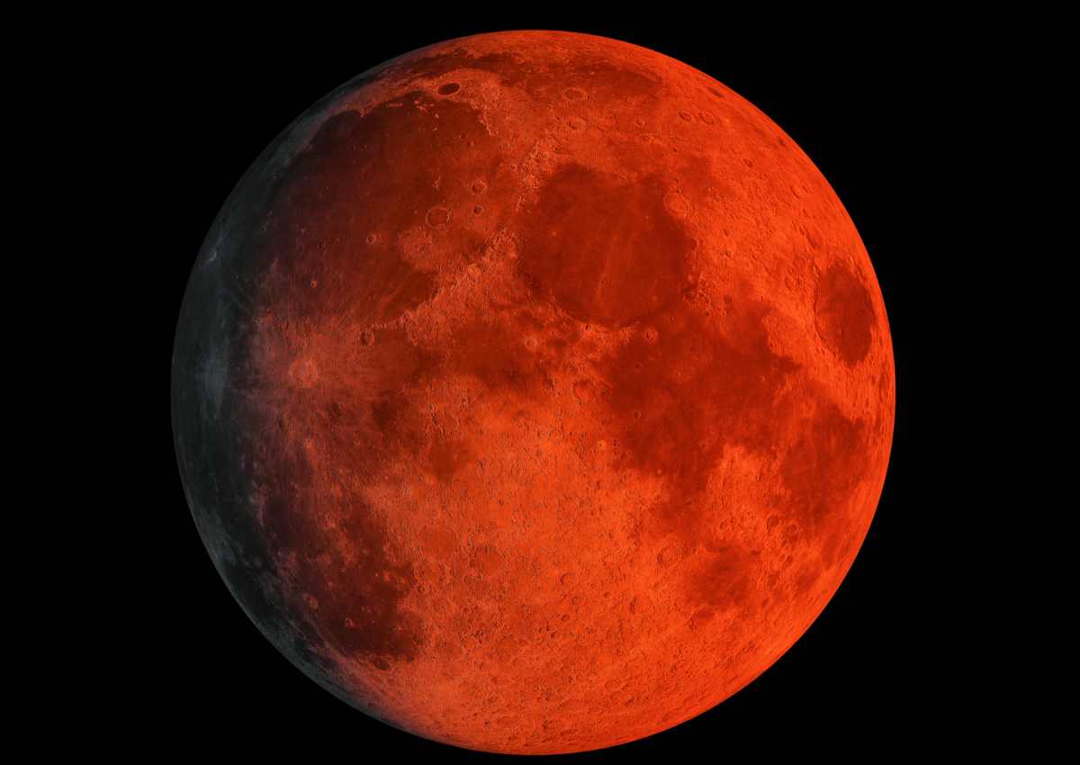 What time is the Blood Moon total lunar eclipse tomorrow? | Rekord