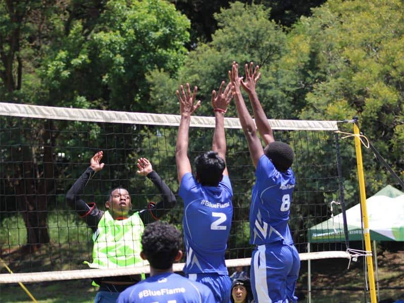 Bryanston High School volleyball team falls short in match against ...