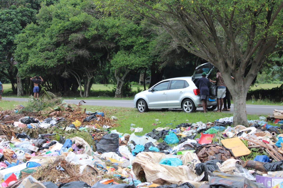 Dumping Not Allowed At Civic Road Anymore 