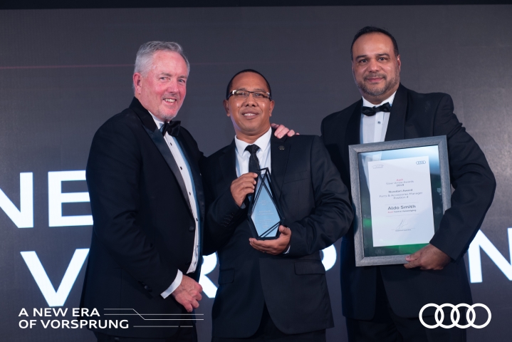 Audi Centre Vereeniging was honoured at the 2019 Audi Silver Arrow ...