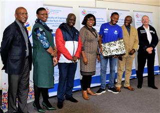 Electrical engineering students geared up as they receive new laptops ...