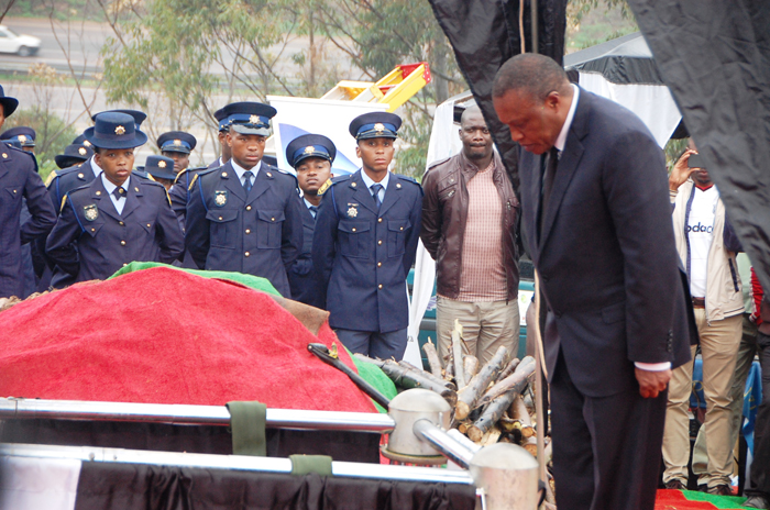 Senzo Meyiwa lowered into grave - The Citizen