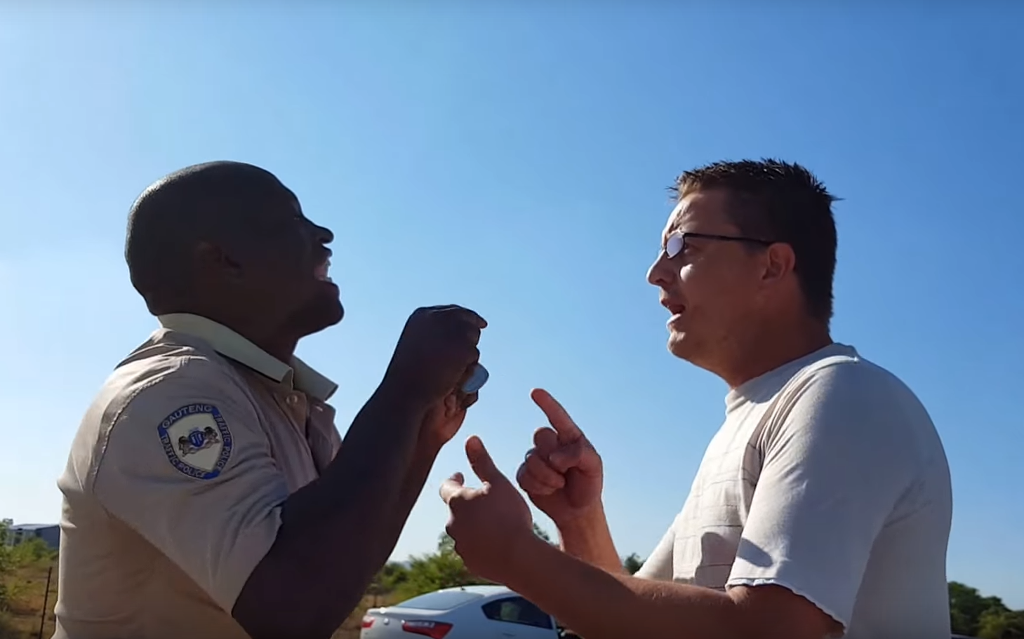 Video Gauteng Traffic Cop Shoves Motorist The Citizen 