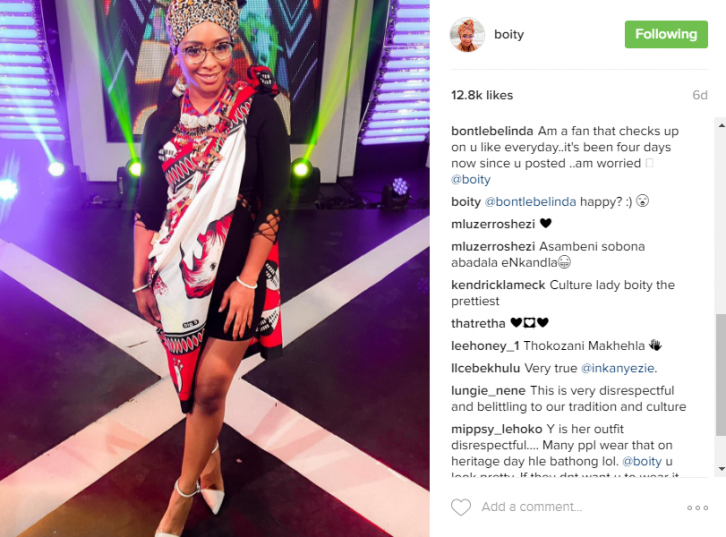 Boity’s outfit sparks mixed reactions – The Citizen - 726 x 537 png 415kB