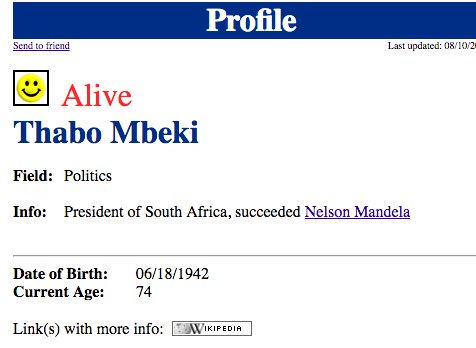 mbeki thabo dead citizen insists renaissance popularised term among african age still man also who