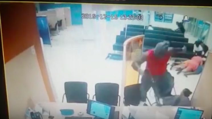 WATCH: Durban bank robbery caught on camera - The Citizen