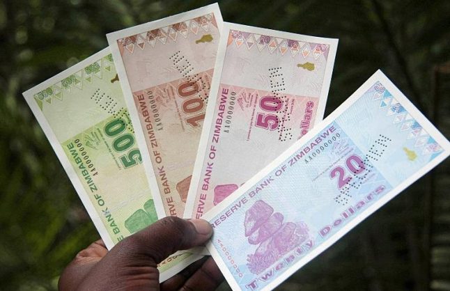 Zimbabwean bond notes.