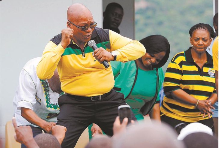 ANC President Jacob Zuma. AFP PHOTO / STRINGER