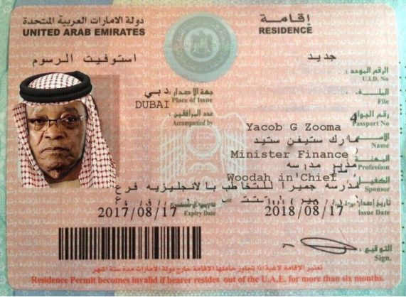 uae sample tourist visa Citizen PIC: Zumaâ€™ ID â€˜Arab his gets â€“ Dubai The