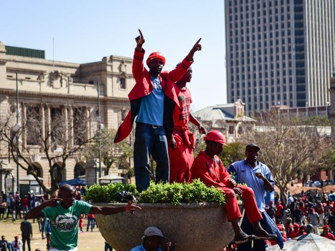 GALLERY: EFF PTA march for vote of no confidence against ...