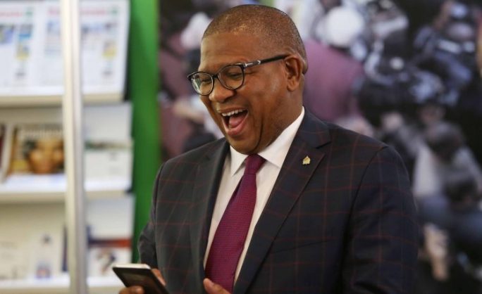 Image result for mbalula walking laughing