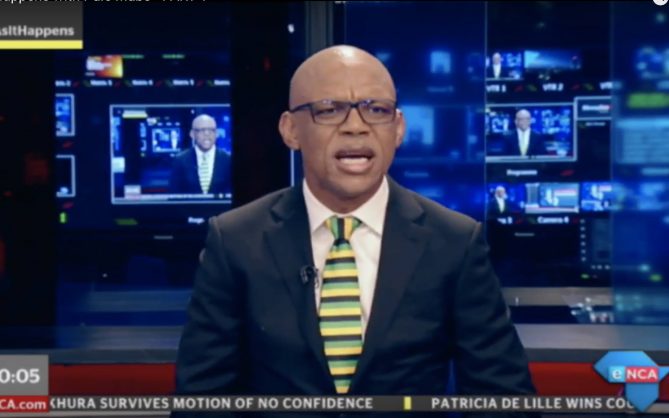 Pule Mabe. Picture: eNCA/YouTube