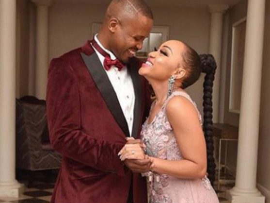 thando thabethe and frans mashao. picture: instagram
