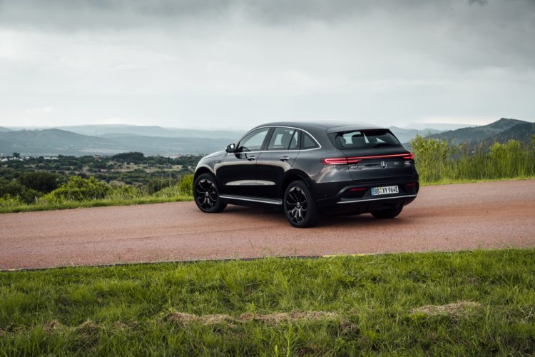 Mercedes Benz Fully Electric Eqc Is Adjusting To The