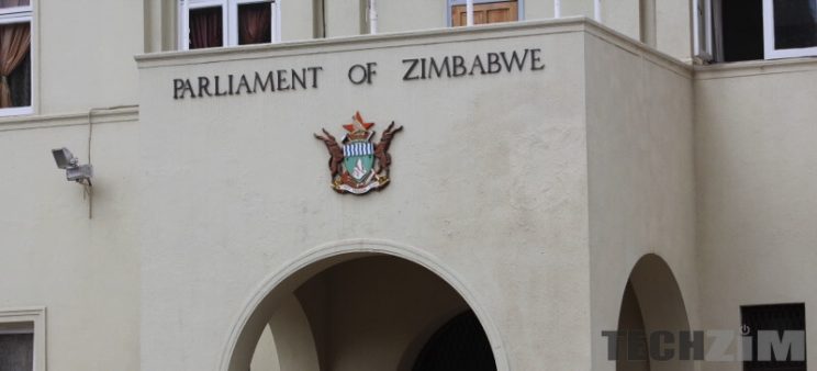 Parliament of Zimbabwe building.