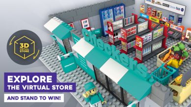 checkers little shop lego