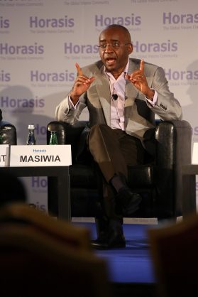 By Richter Frank-Jurgen - Strive Masiwia, Chairman, Econet Wireless, South Africa, making a point on globalization, CC BY-SA 2.0, https://commons.wikimedia.org/w/index.php?curid=60957476
