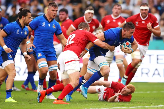 Free Running Italy Complete First Leg Of Rugby World Cup