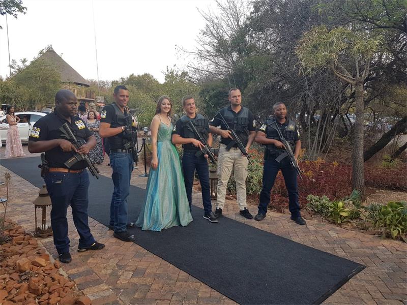 Schoolgirl Makes Entrance To Matric Dance With Armed Security Guards The Citizen