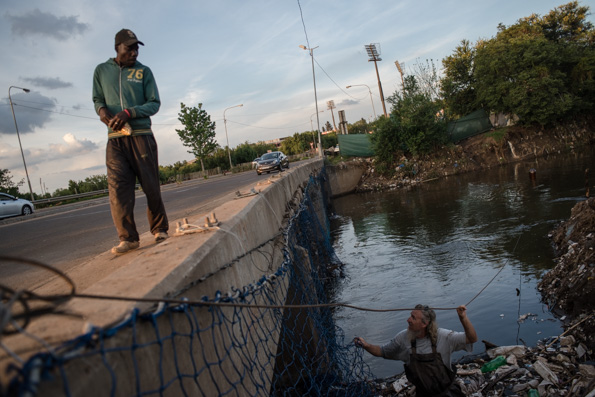 GALLERY: Dirty Hennops River catches a breather with trash-catching nets