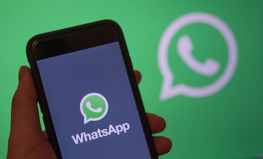 A smartphone screen displays the logo of the mobile application WhatsApp in Berlin, Germany, 31 December 2017 (reissued 02 February 2020). WhatsApp announced that it will stop working from 01 February 2020 on iPhones and Android devices running outdated operating systems. Millions of smartphones will no longer be able to run the Facebook-owned messaging service, media reported.