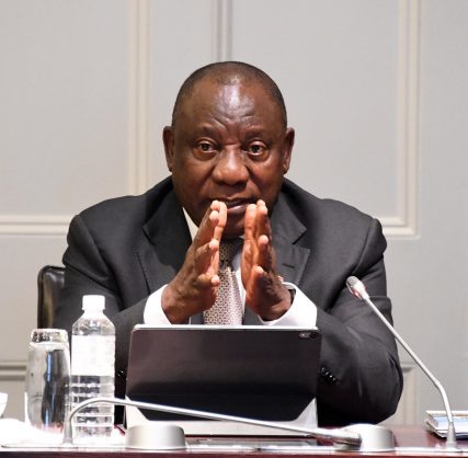 Ramaphosa tests negative after close shave with Covid-19