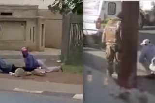 WATCH: Police and SANDF force Soweto residents to do hard exercise as punishment - The Citizen