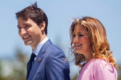 Justin Trudeau’s wife positive for new coronavirus